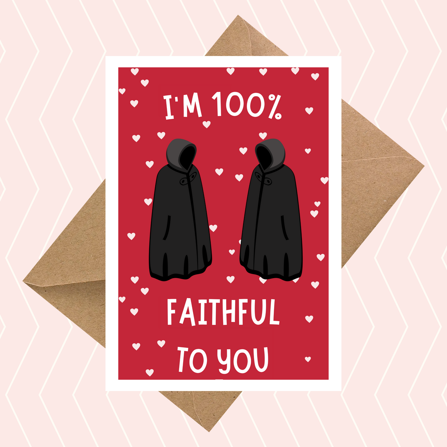 The Traitors Inspired 100% Faithful Card