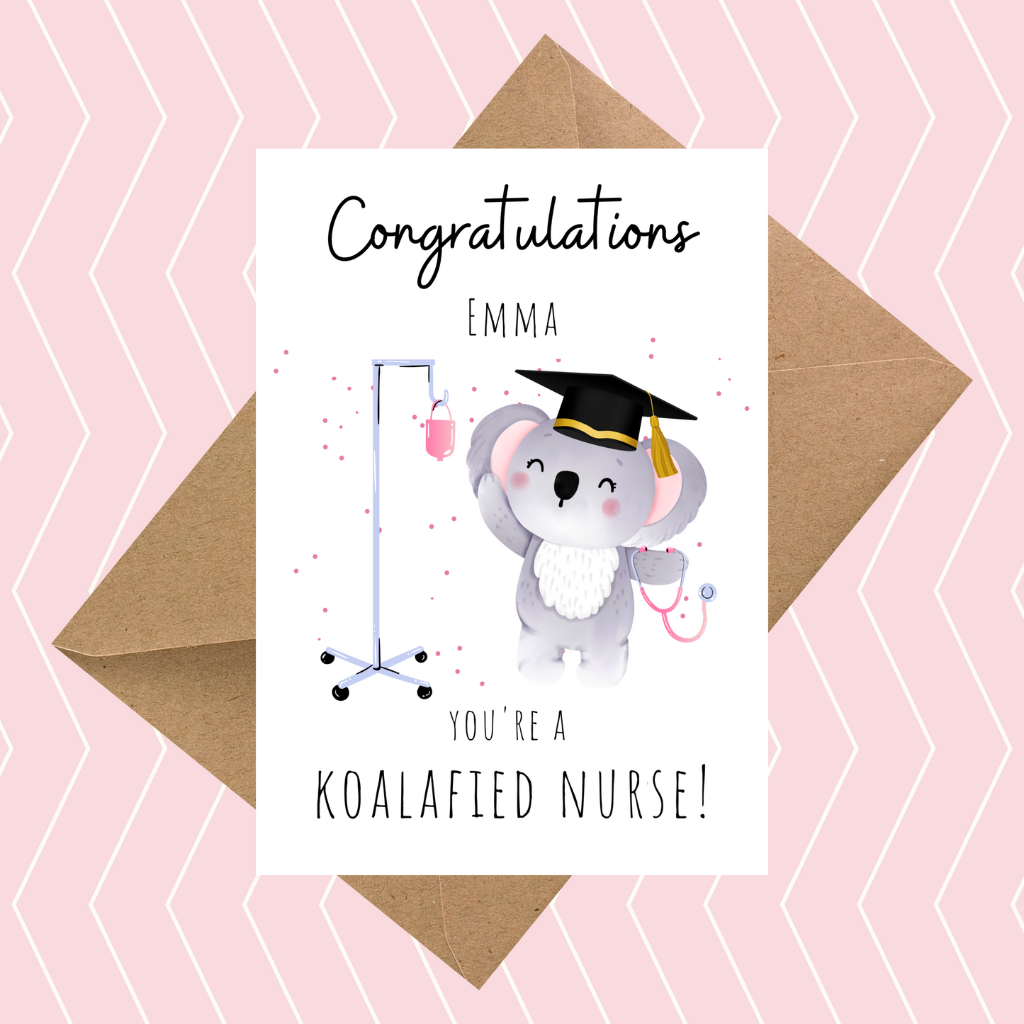 Congratulations Qualified Nurse Card