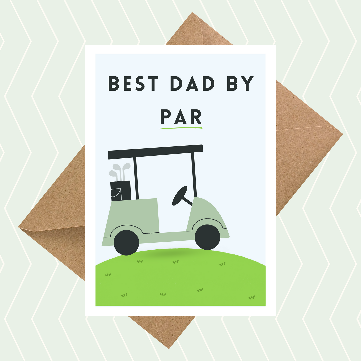 Best Dad by Par Card