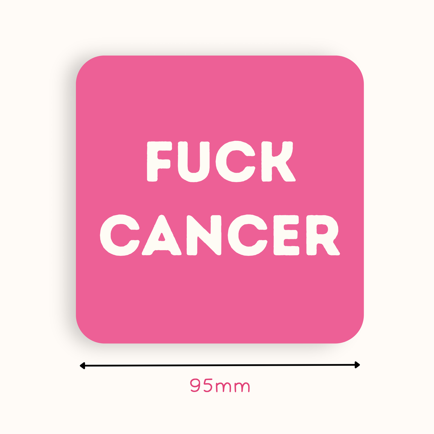 Fuck Cancer Coaster