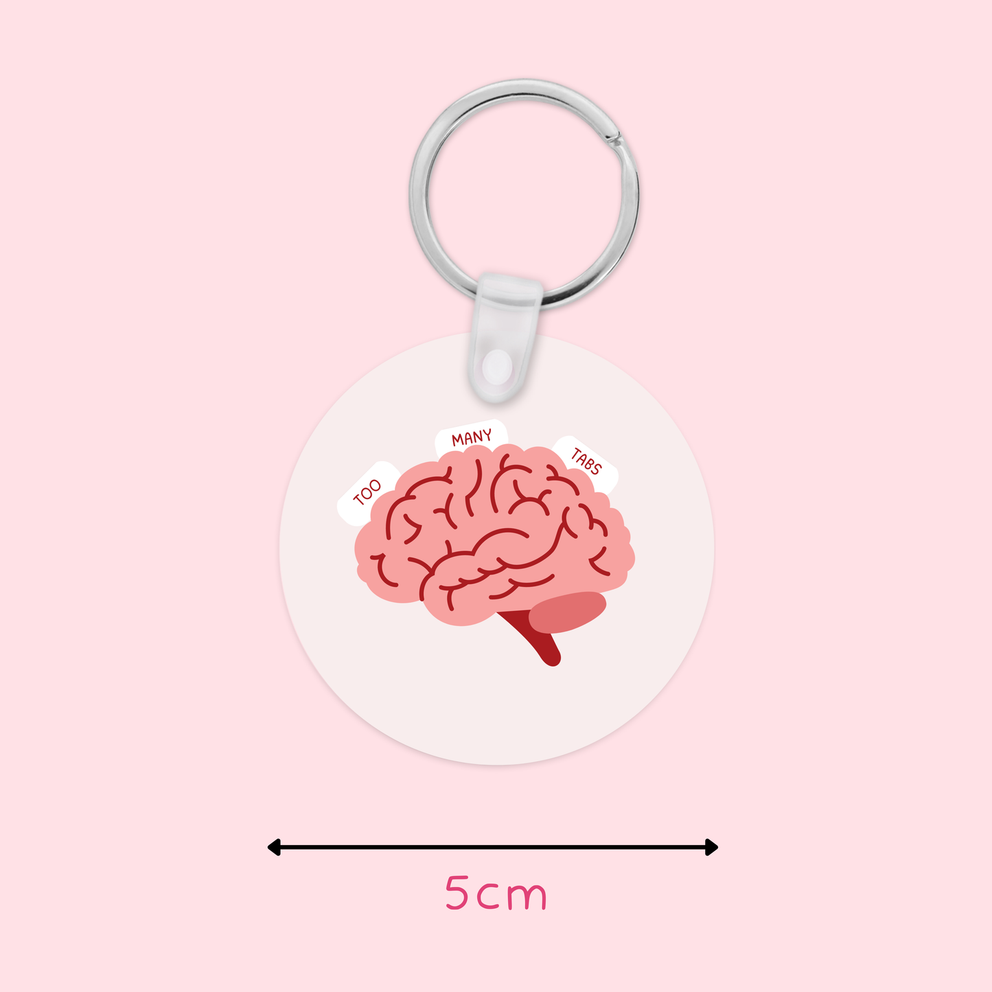 Too Many Tabs Keyring