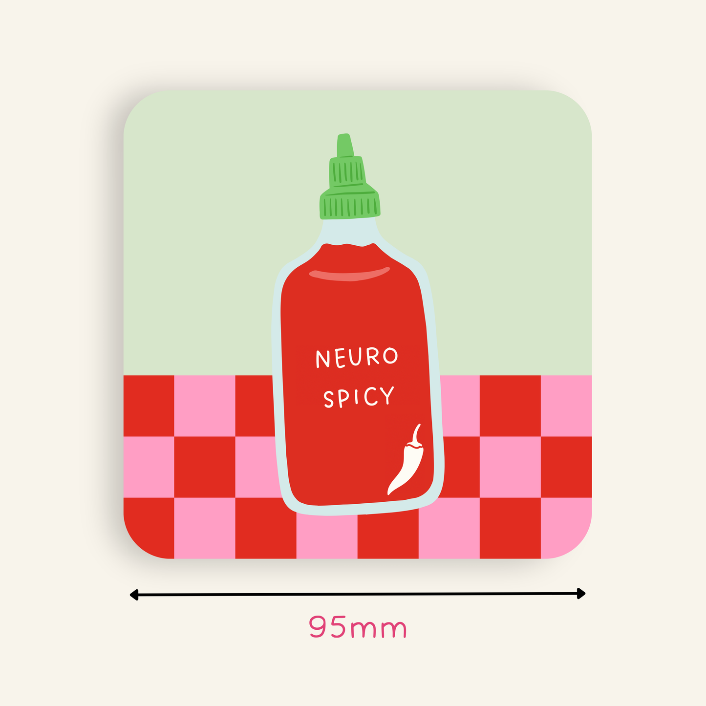 Neuro Spicy Coaster