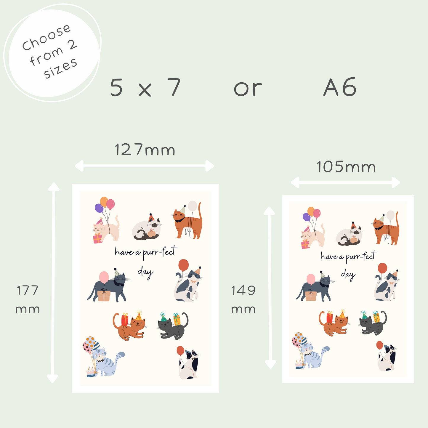 Have a Purr-fect Day Cat Card