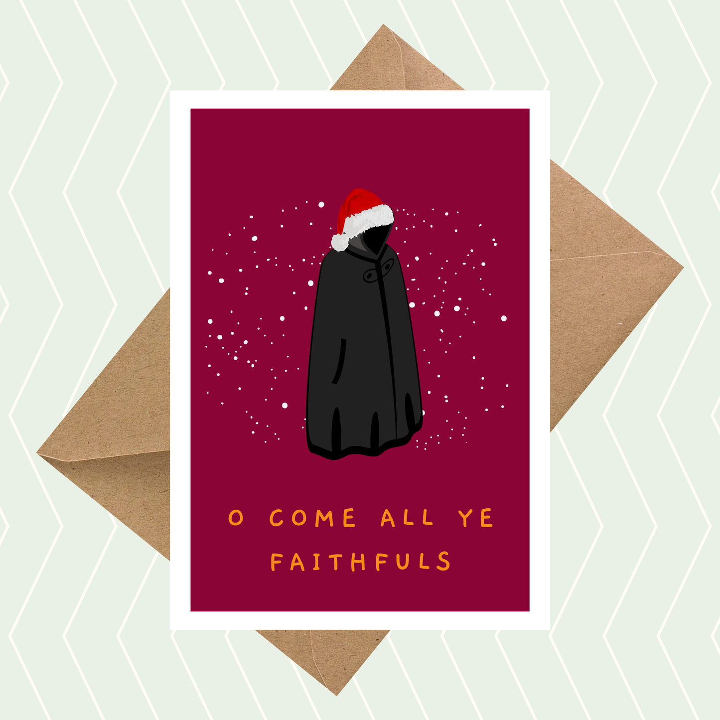 Traitors Inspired O Come All Ye Faithfuls Christmas Card