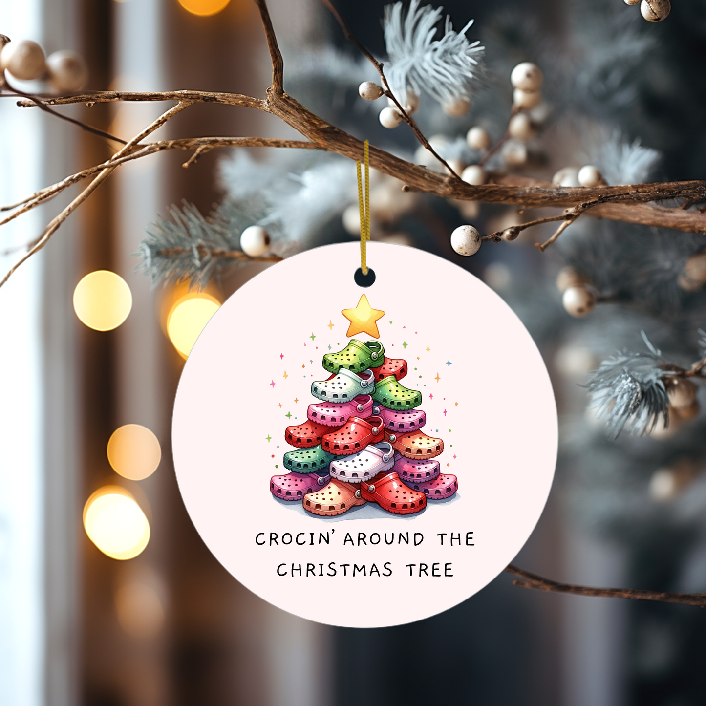 Crocin' Around the Christmas Tree Christmas Decoration