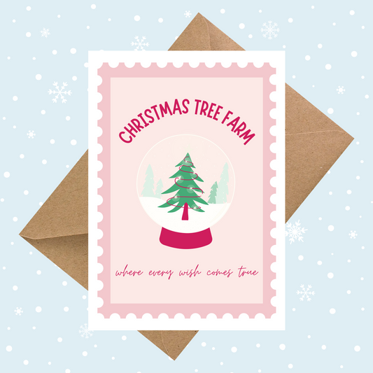 Christmas Tree Farm Card