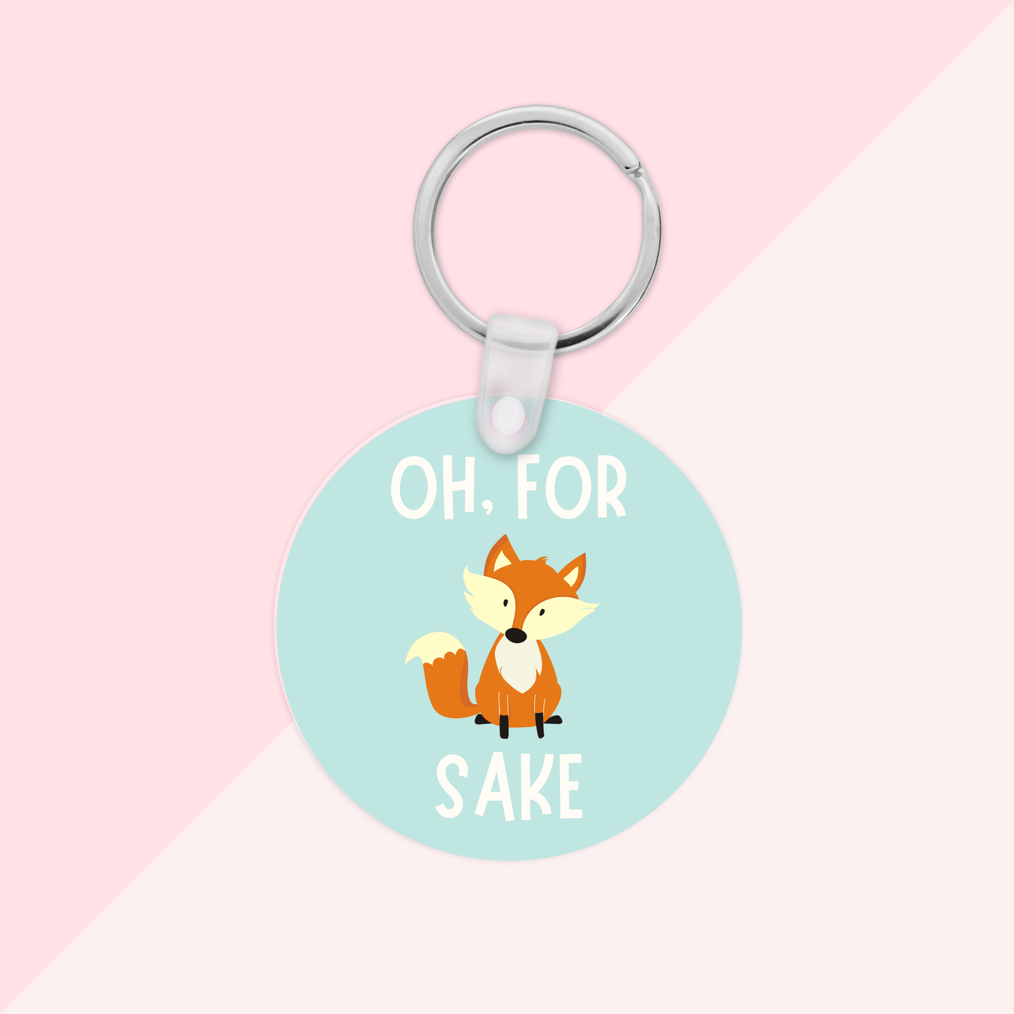 Oh For Fox Sake Keyring