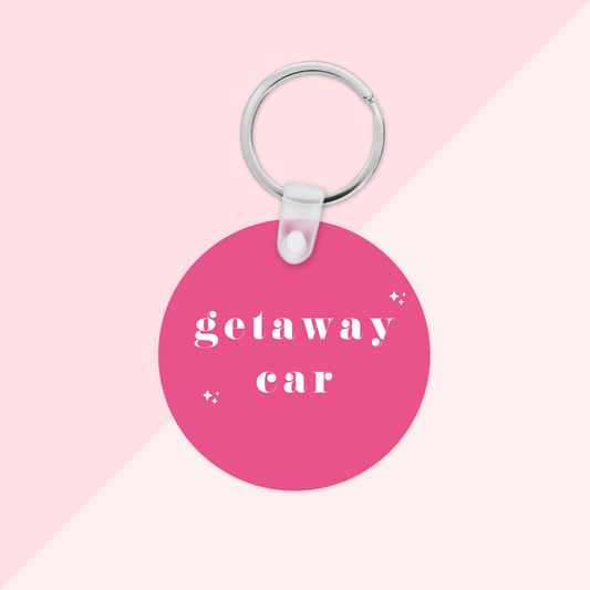 Getaway Car Keyring