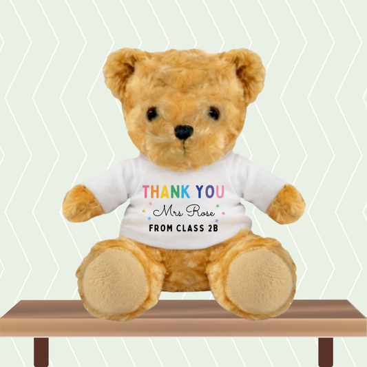 Personalised Thank You Bear