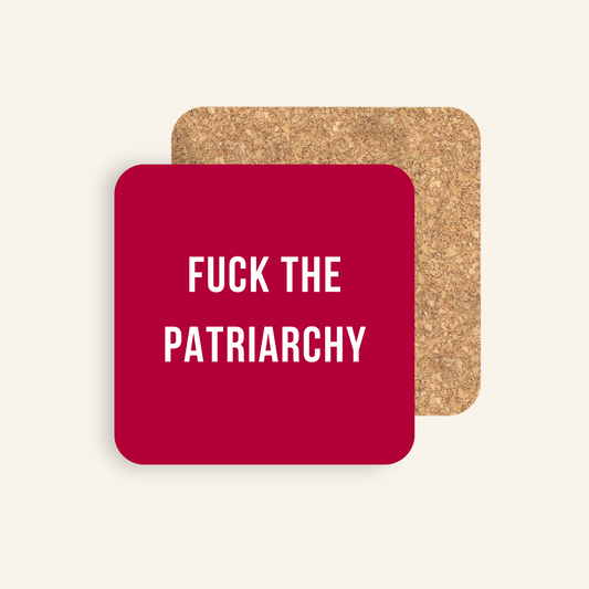 Fuck the Patriarchy Taylor Swift Inspired Coaster