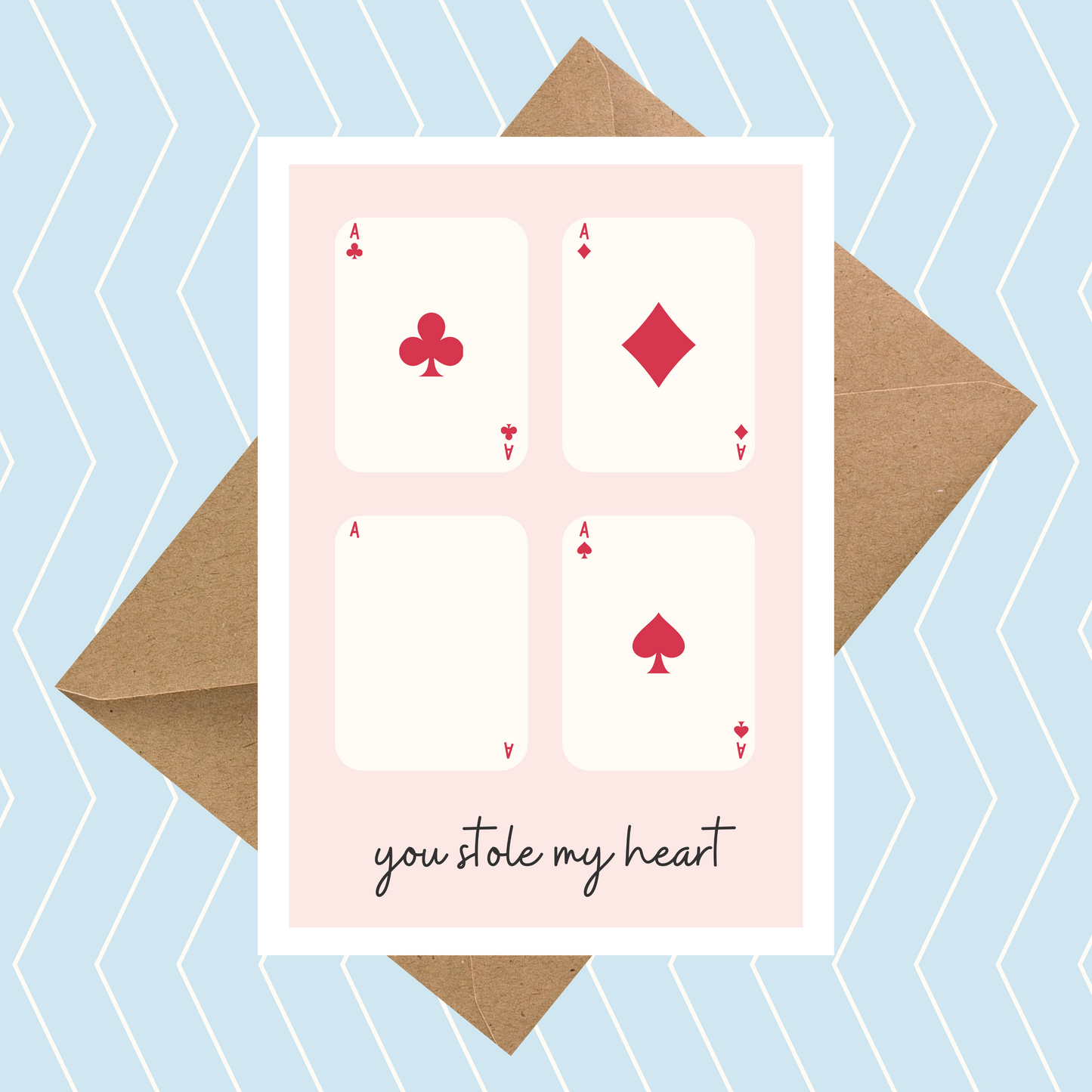 You Stole my Heart Card