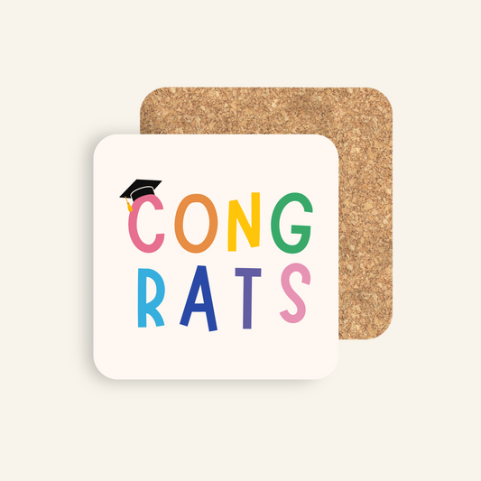 Graduation Congratulations Coaster