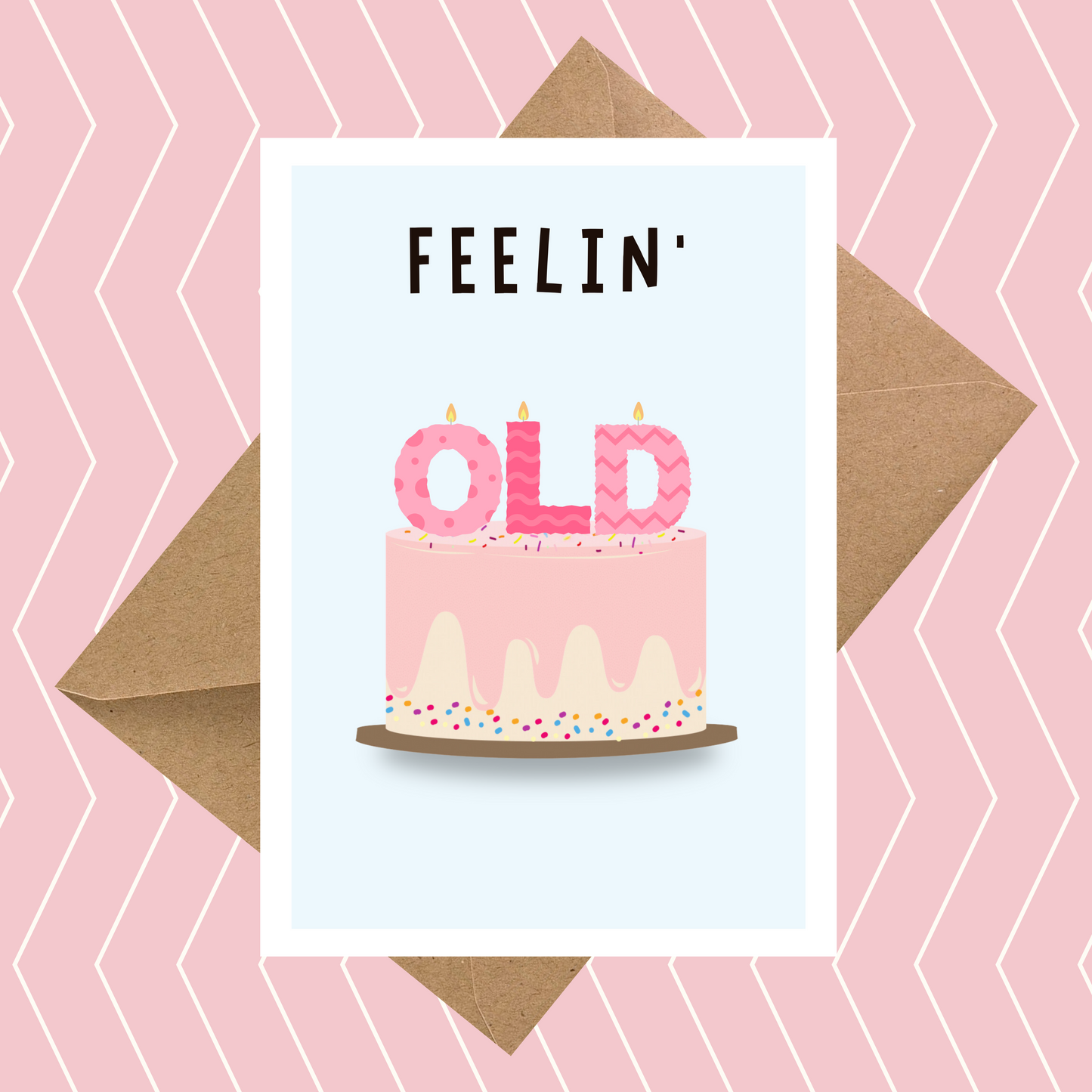 Taylor Swift Inspired Feelin' Old Birthday Card