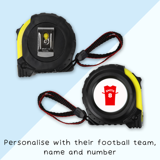 Personalised Football Shirt Tape Measure