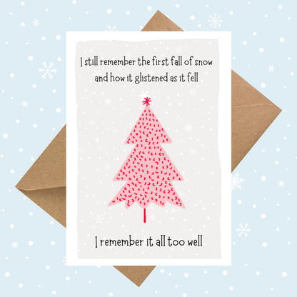 All Too Well Christmas Card