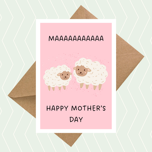 Maaa Happy Mother's Day Card