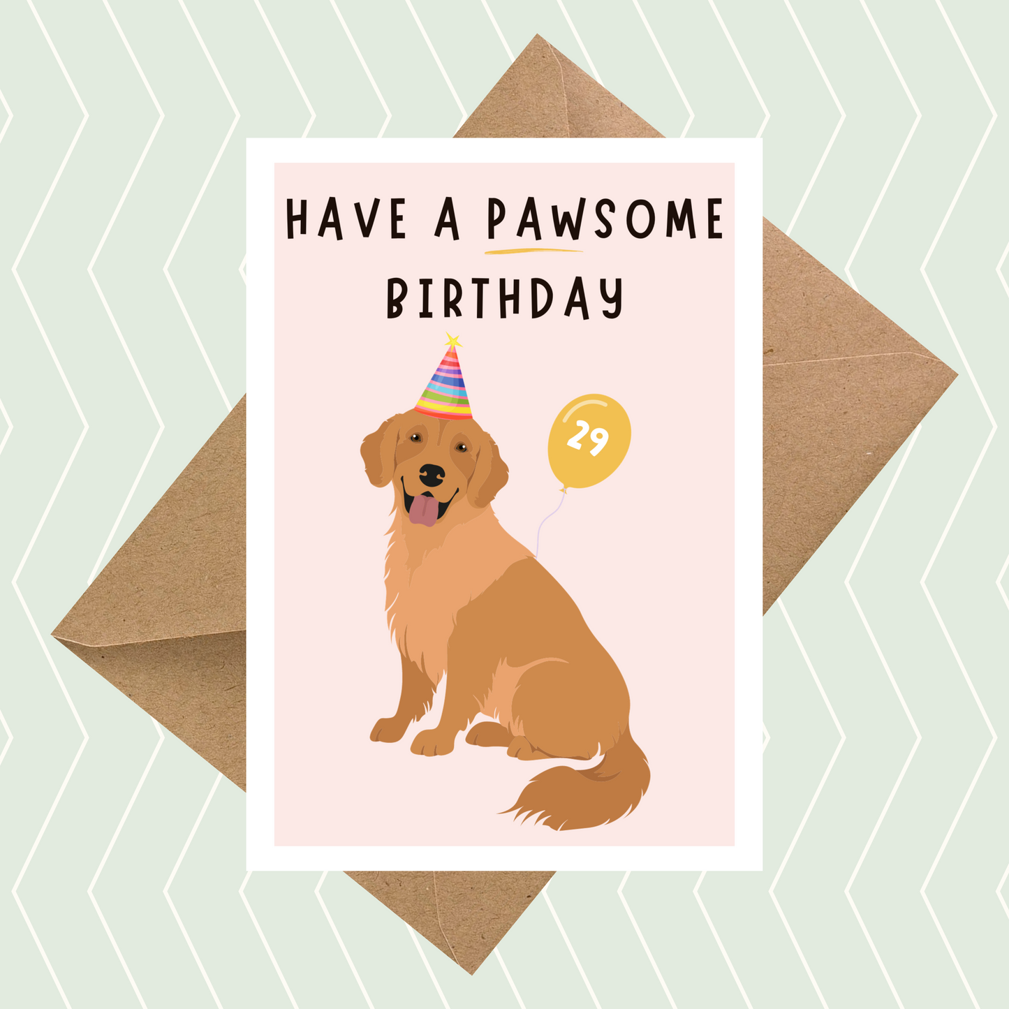 Have a Pawsome Birthday Card