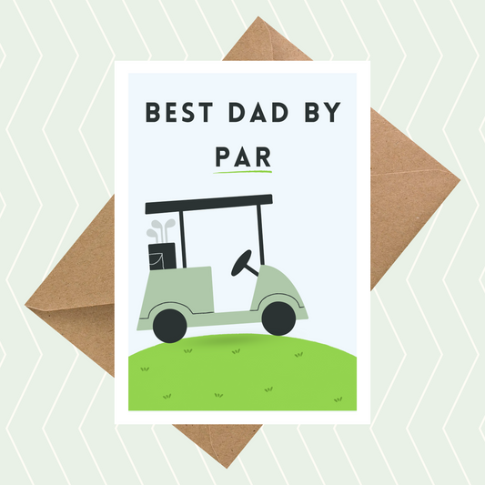 Best Dad by Par Card