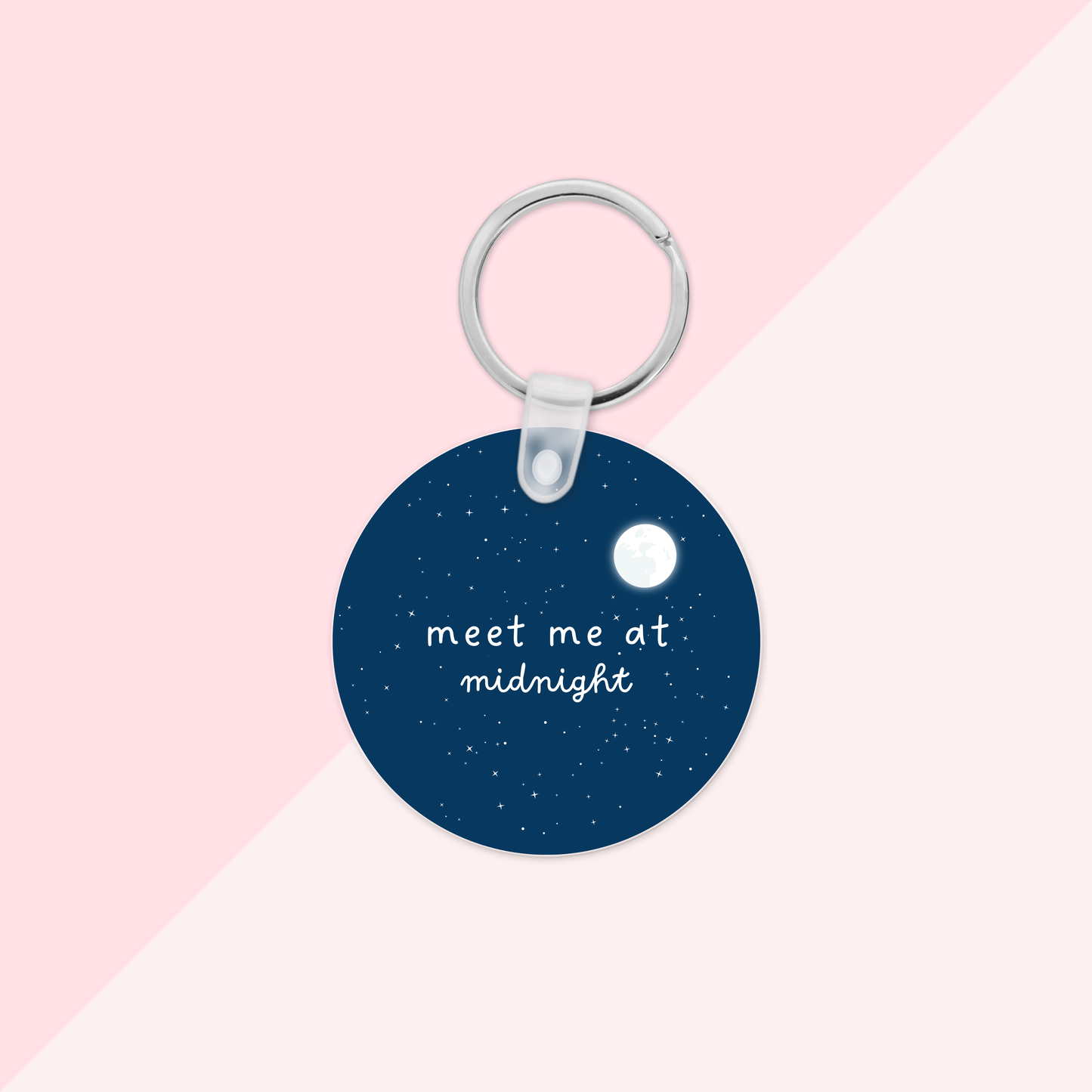 Taylor Swift Inspired Meet Me at Midnight Keyring