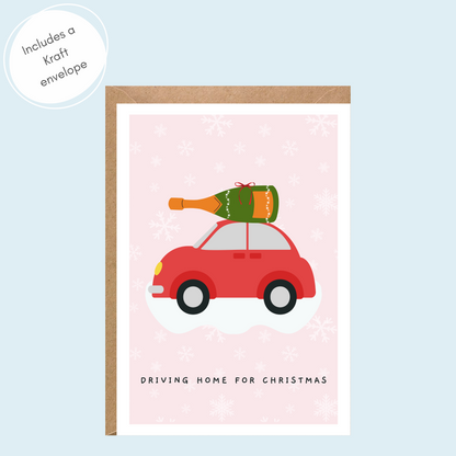 Driving Home for Christmas (Prosecco/Champagne Edition)