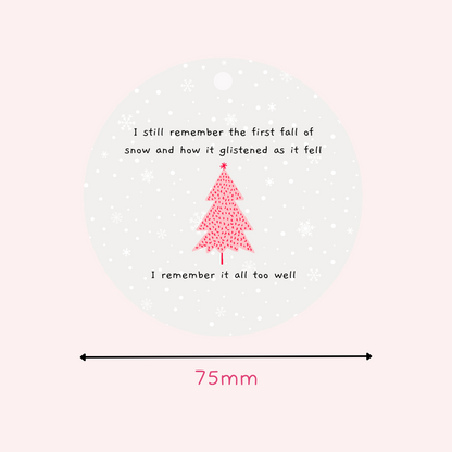 Taylor Swift Inspired All Too Well Christmas Decoration