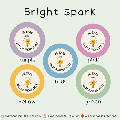 Personalised Science Teacher Stickers