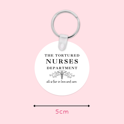 Tortured Nurses Department Keyring