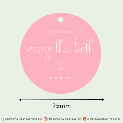 Personalised The Year I Rang the Bell Christmas Decoration
