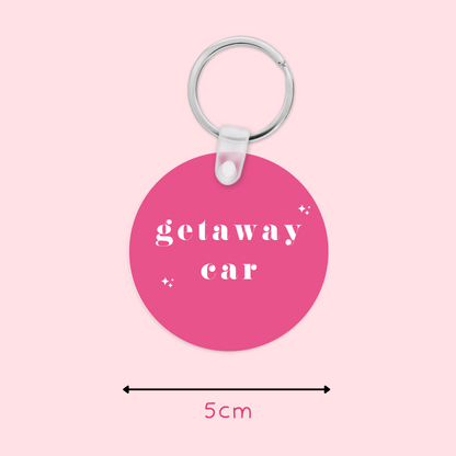 Getaway Car Keyring