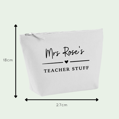 Personalised Teacher Stuff Bag