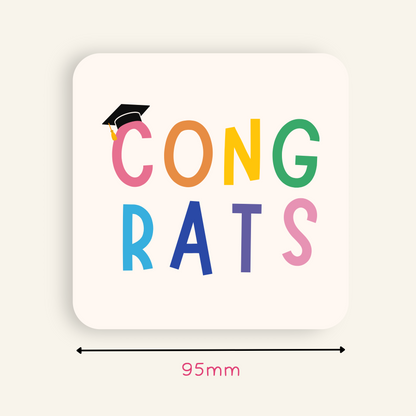 Graduation Congratulations Coaster