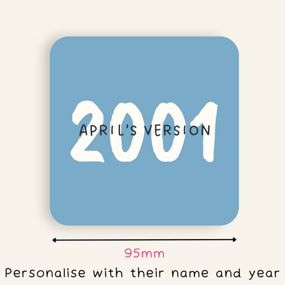 Personalised Taylor Swift 1989 Inspired Coaster