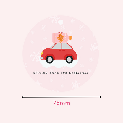 Driving Home for Christmas Gin Christmas Decoration
