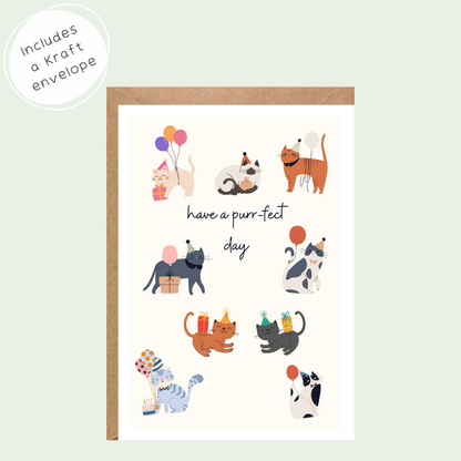 Have a Purr-fect Day Cat Card