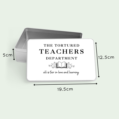 The Tortured Teachers Department Tin