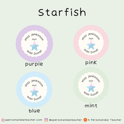 Personalised Teacher Stickers