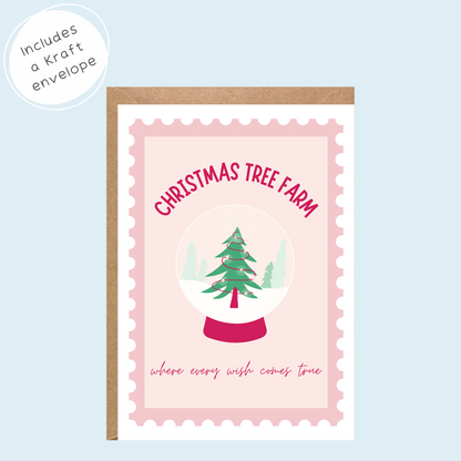 Christmas Tree Farm Card