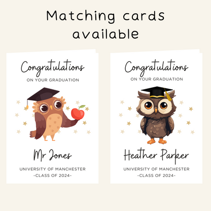 Personalised Qualified Teacher Coaster