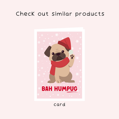 Bah HumPug Christmas Decoration