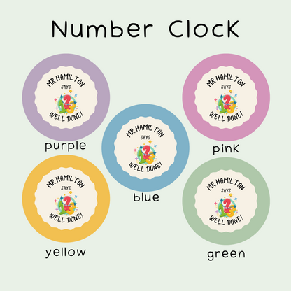 Personalised Maths Teacher Stickers