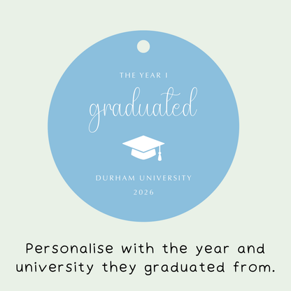 Personalised The Year I Graduated Christmas Decoration