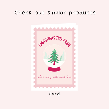 Taylor Swift Inspired Christmas Tree Farm Christmas Decoration