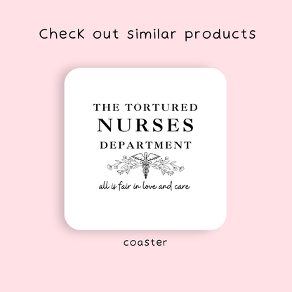 Tortured Nurses Department Keyring