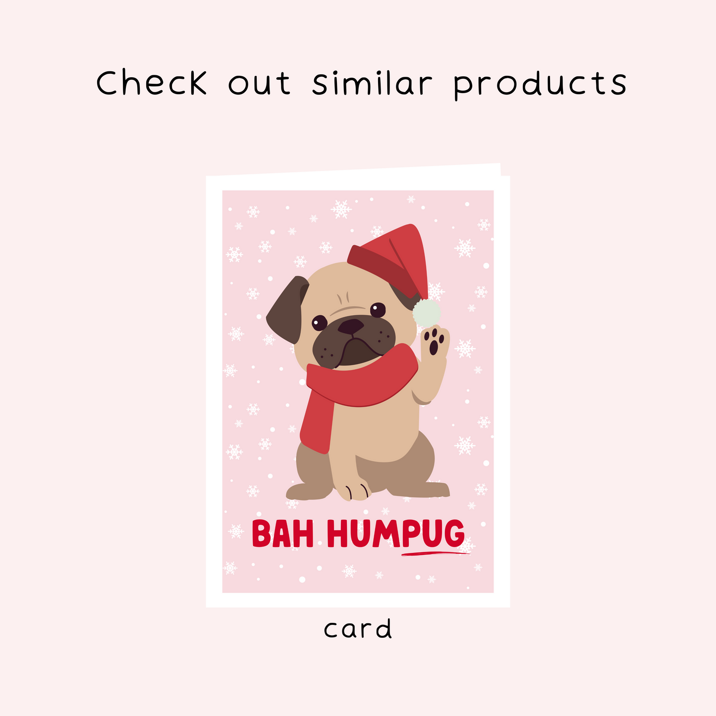 Bah HumPug Christmas Decoration