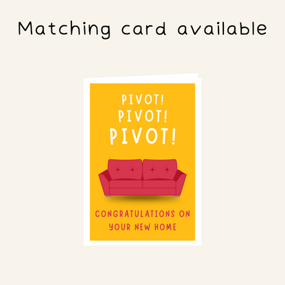 Friends Inspired Pivot Coaster