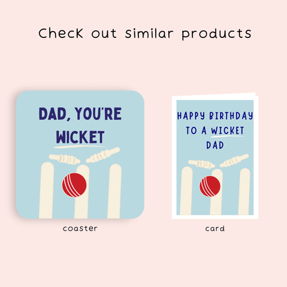 Dad, You're Wicket Mousepad