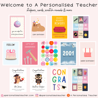 Personalised Koalified Teacher Coaster