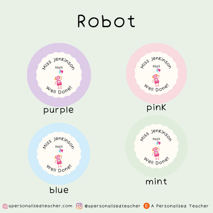 Personalised Teacher Stickers