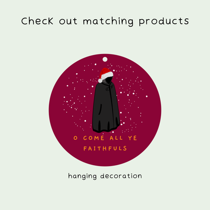 Traitors Inspired O Come All Ye Faithfuls Christmas Card