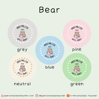 Personalised Teacher Stickers